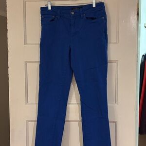 Ralph Lauren Women's Bold Blue Straight Leg Jeans